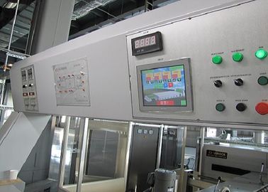 Power Saving Hot Air Stenter Machine HMI PLC Controlled Max Roller Width 3800mm